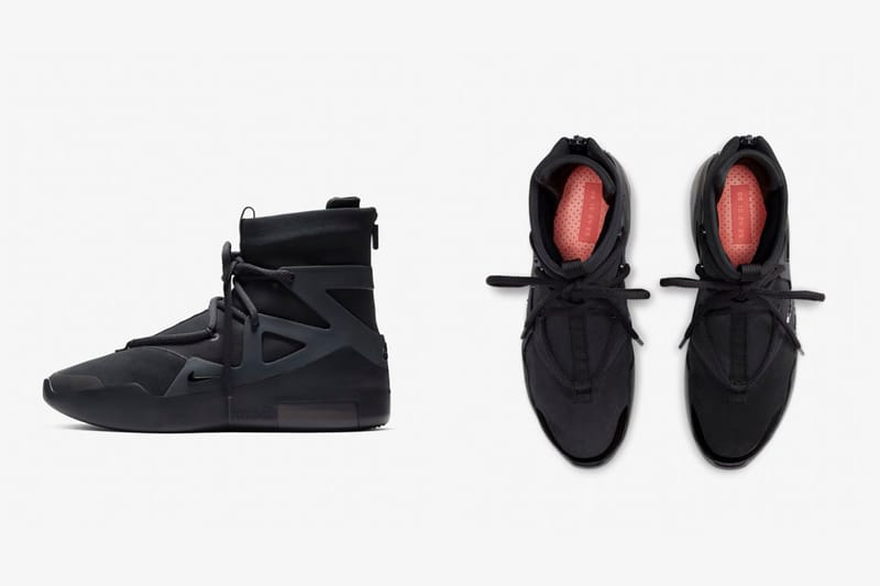 Nike Air Fear of God 1 “Triple Black” が国内 SNKRS に登場