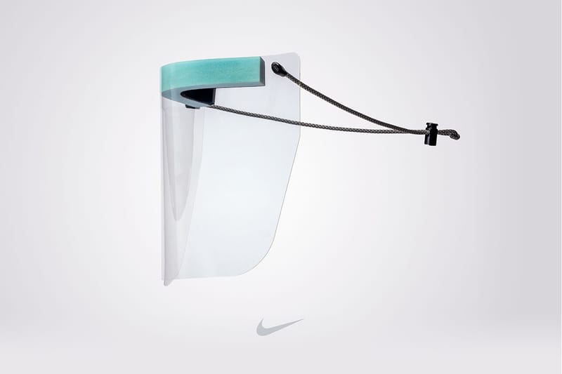 Nike が AIR などの技術を活かしたフェイスシールドを開発