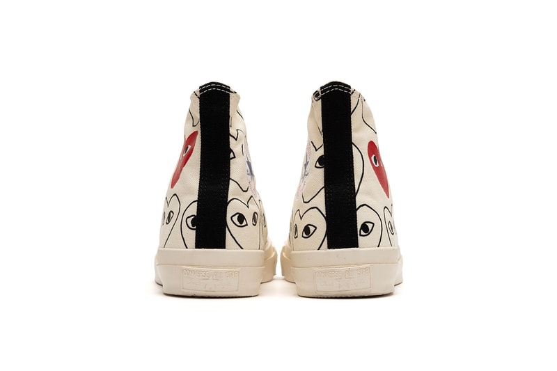 プレイ コムデギャルソン x コンバース PLAY COMME DES GARÇONS x Converse の国内限定モデルが登場