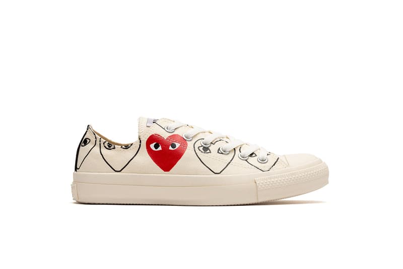 プレイ コムデギャルソン x コンバース PLAY COMME DES GARÇONS x Converse の国内限定モデルが登場