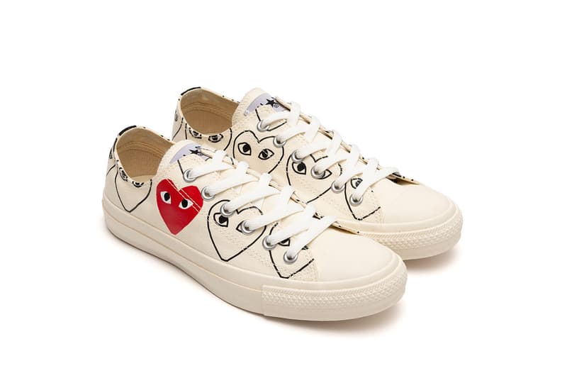 プレイ コムデギャルソン x コンバース PLAY COMME DES GARÇONS x Converse の国内限定モデルが登場