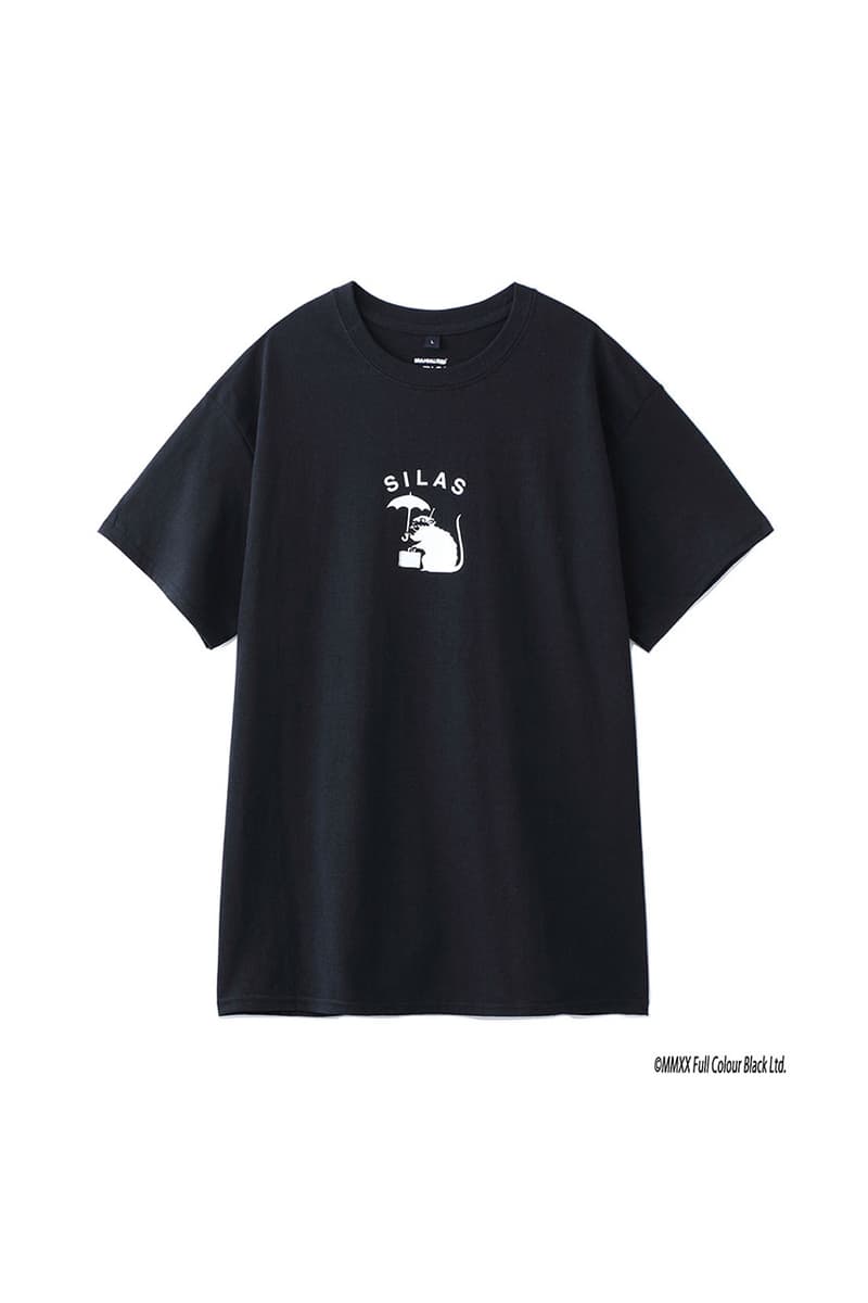 SILAS サイラス が BANKSY バンクシー のグラフィティアートプロジェクト“BRANDALISED™”とのレーションTシャツを発売