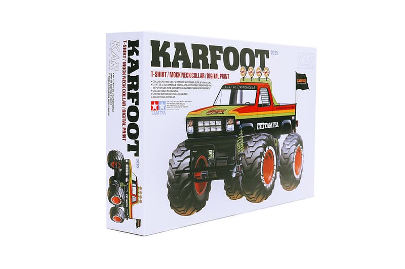 カー x タミヤ KAR x TAMIYA によるコラボコレクション KARFOOT の国内展開がスタート