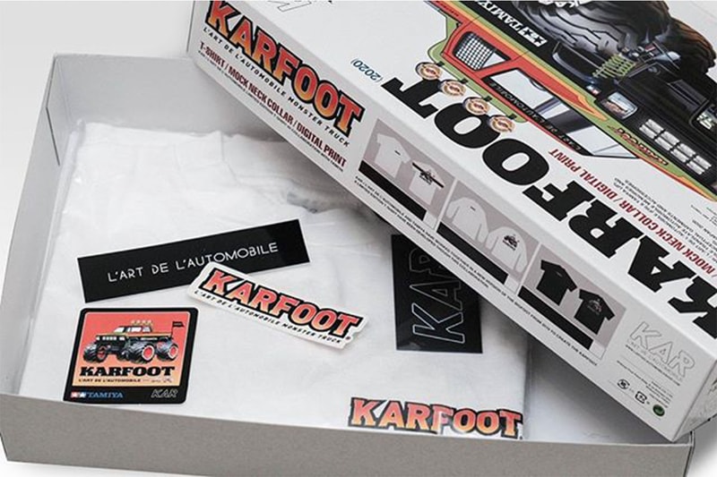 カー x タミヤ KAR x TAMIYA によるコラボコレクション KARFOOT の国内展開がスタート