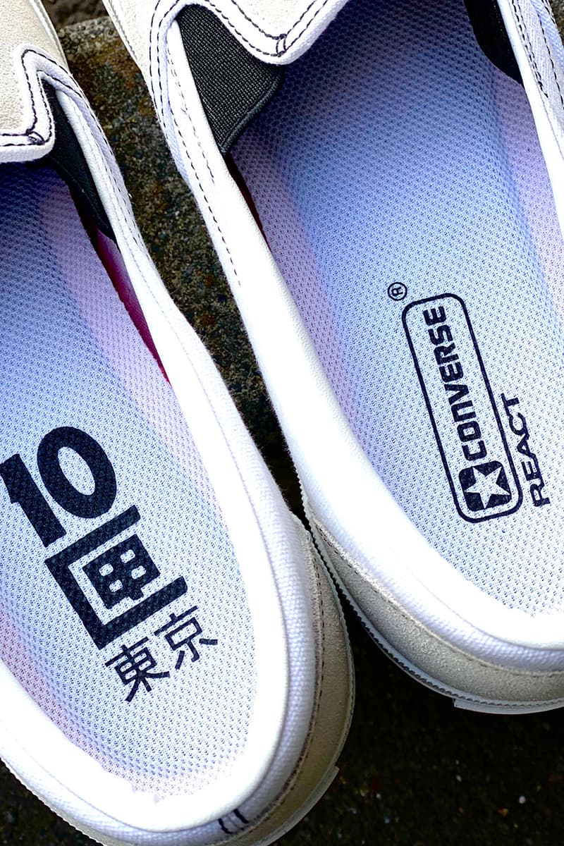 テンボックス 10匣 x Converse からコラボフットウェア第2弾が登場