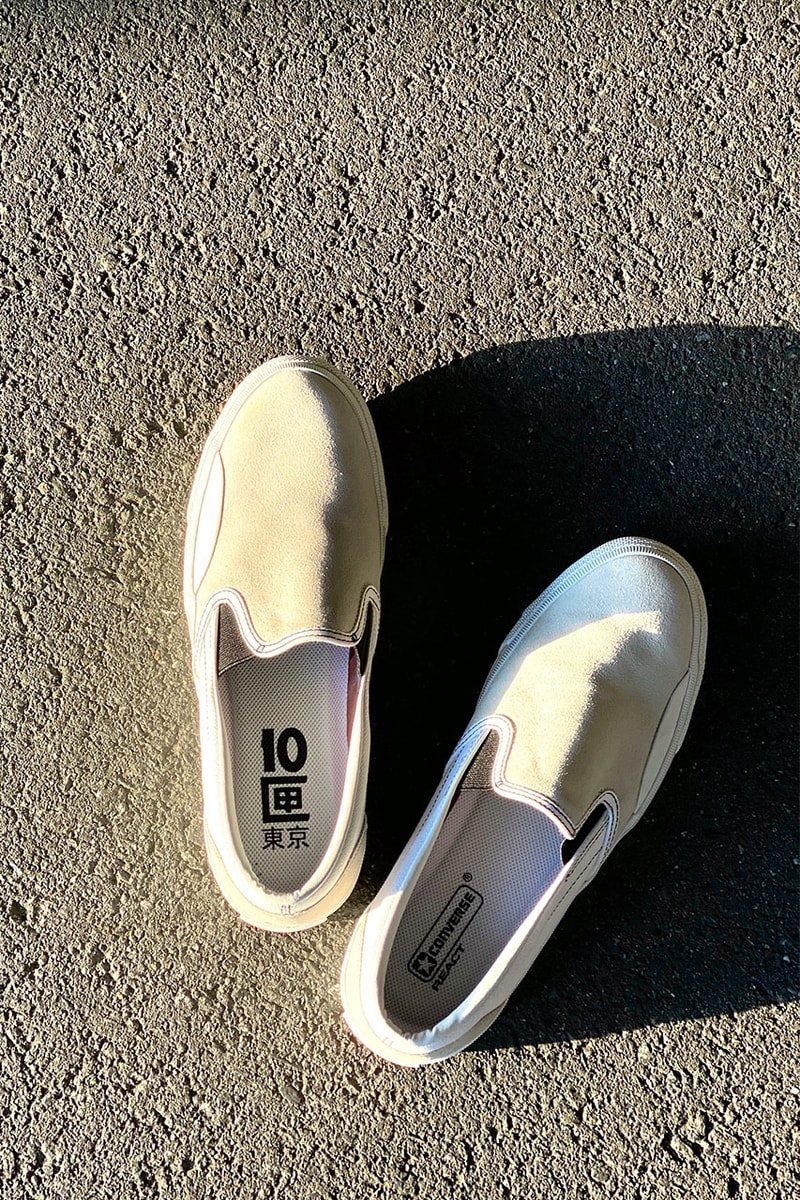 テンボックス 10匣 x Converse からコラボフットウェア第2弾が登場