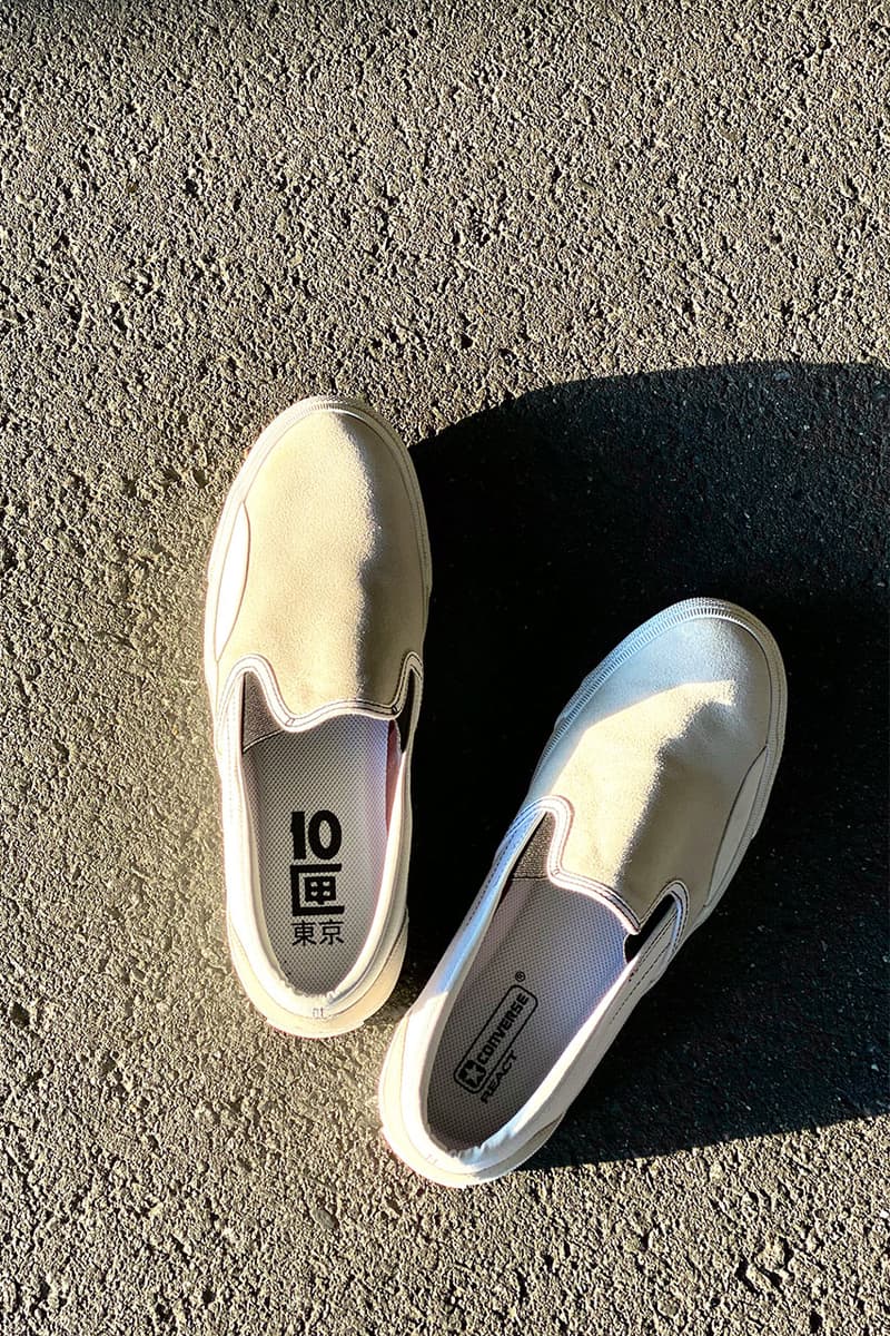 テンボックス 10匣 x Converse からコラボフットウェア第2弾が登場