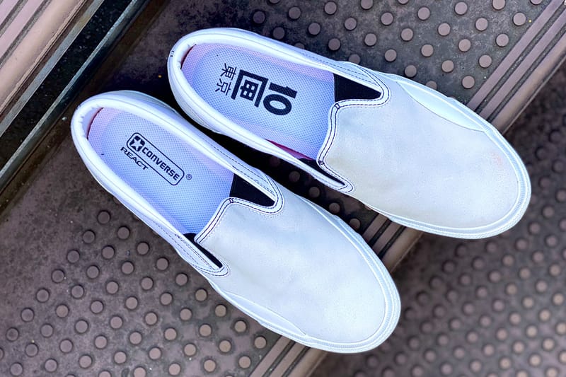 10匣 x Converse からコラボフットウェア第2弾が登場