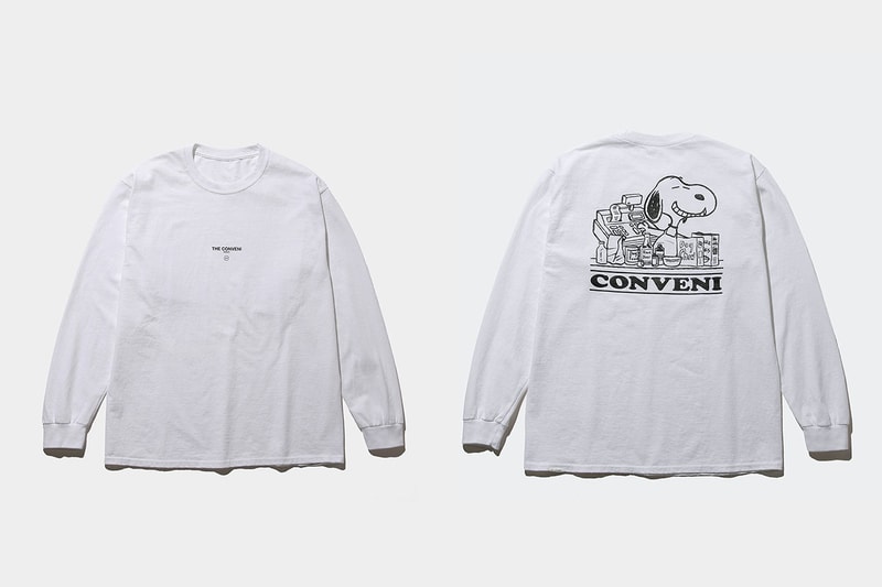 コンビニ x フラグメント x ピーナッツ THE CONVENI / fragment design が PEANUTS とのコラボピースを発売