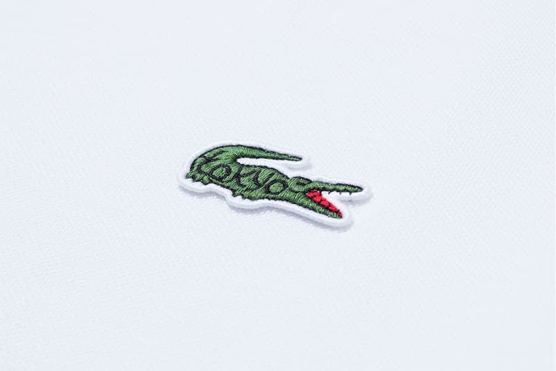 LACOSTE TOKYOの文字が組み込まれたスペシャルなラコステが限定リリース