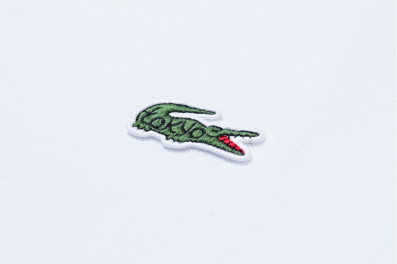 LACOSTE TOKYOの文字が組み込まれたスペシャルなラコステが限定リリース
