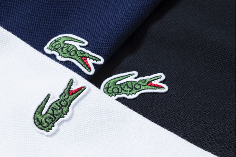 LACOSTE TOKYOの文字が組み込まれたスペシャルなラコステが限定リリース