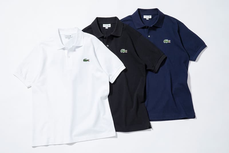 LACOSTE TOKYOの文字が組み込まれたスペシャルなラコステが限定リリース