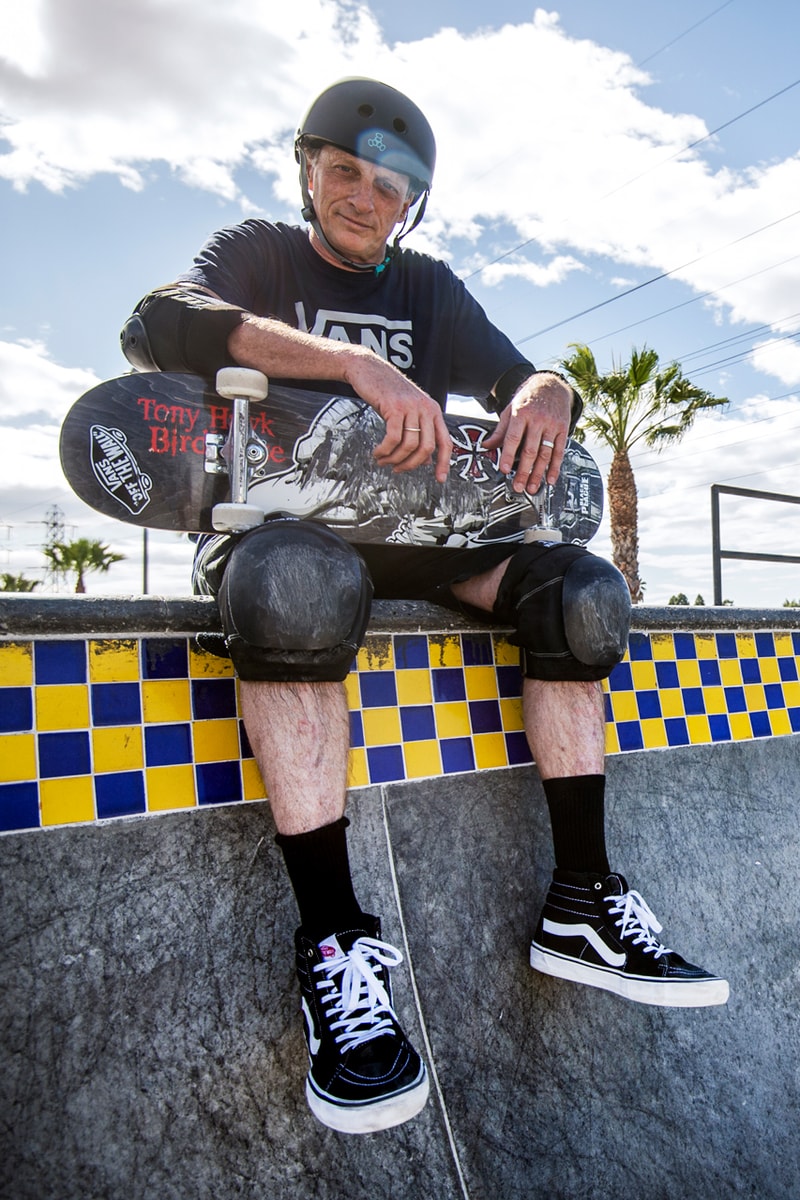 tony hawk vans shoes skateboarding partnership sponsorship collaboration vert competition release date info photos price