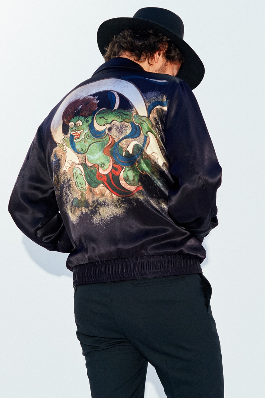 HYSTERIC GLAMOUR ヒステリックグラマー から風神雷神が描かれたスーベニアジャケットとアロハシャツが登場