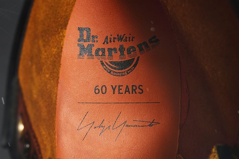 ヨウジヤマモト ドクターマーチン Yohji Yamamoto × Dr. Martens のコラボによる8ホールブーツが発売
