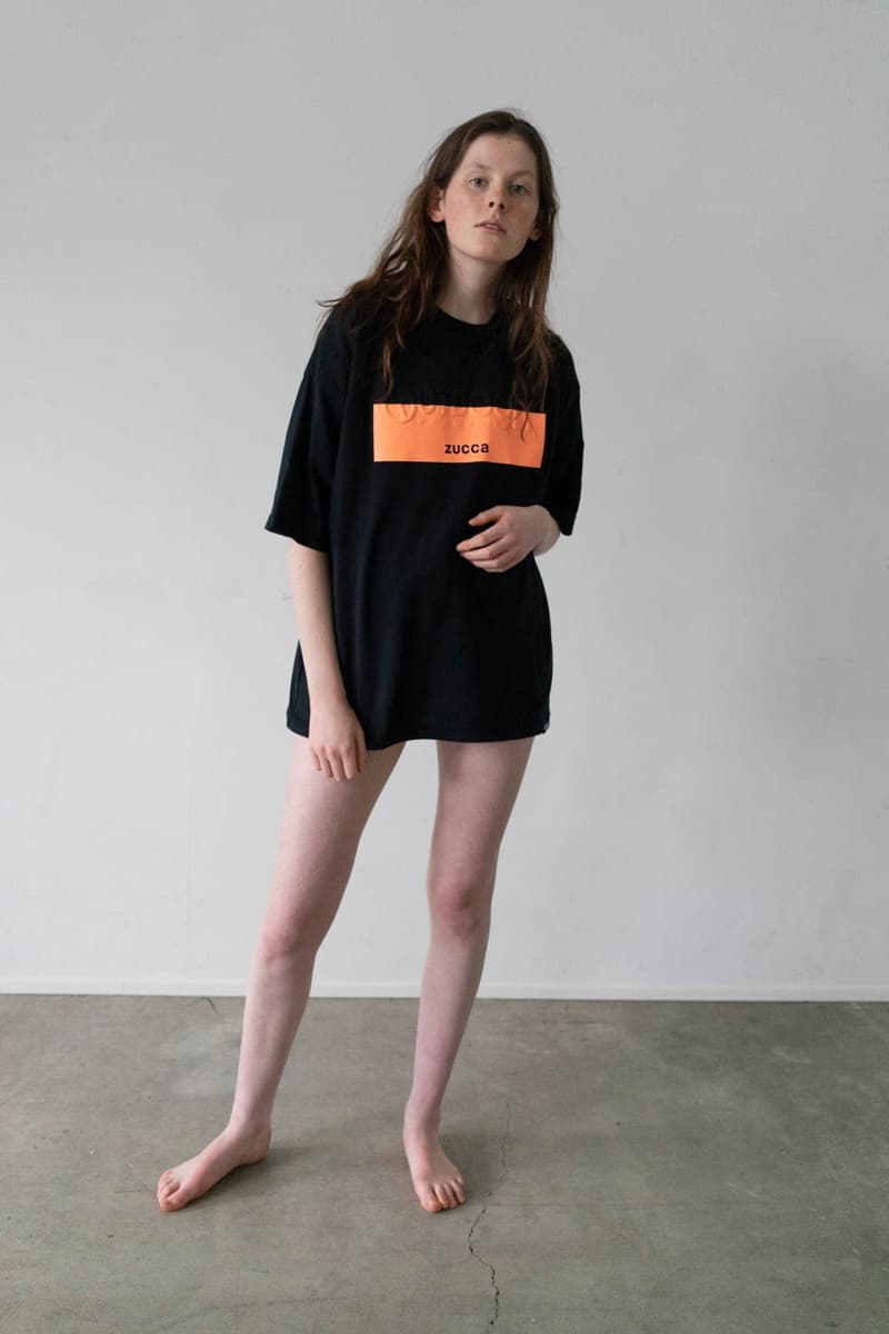 アウトドアプロダクツ ズッカ が初コラボでバッグとTシャツをリリース Zucca x Outdoor Products Collection Collab T-shirts Standard Asymmetric Diagonal Cut Neon Orange Black Light Brown Duffels Rucksacks "452U" "231LRG" "Konbu-N" Nylon backpack