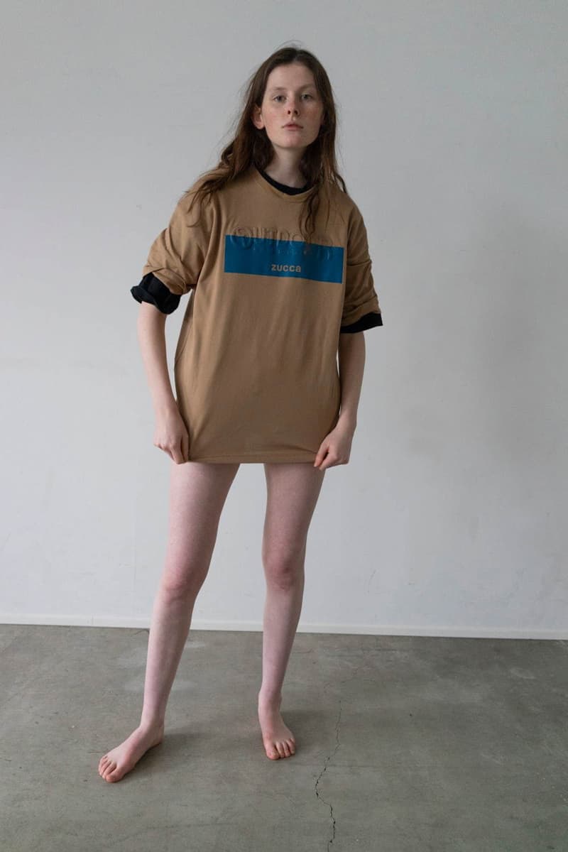 アウトドアプロダクツ ズッカ が初コラボでバッグとTシャツをリリース Zucca x Outdoor Products Collection Collab T-shirts Standard Asymmetric Diagonal Cut Neon Orange Black Light Brown Duffels Rucksacks "452U" "231LRG" "Konbu-N" Nylon backpack