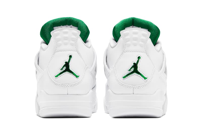 エアジョーダン4 AJ4 “グリーン メタリック”  鮮やかなグリーンが印象的な Air Jordan 4 “Green Metallic” がついに発売 air jordan brand 4 white metallic silver pine green CT8527 113 release date info photos price store list