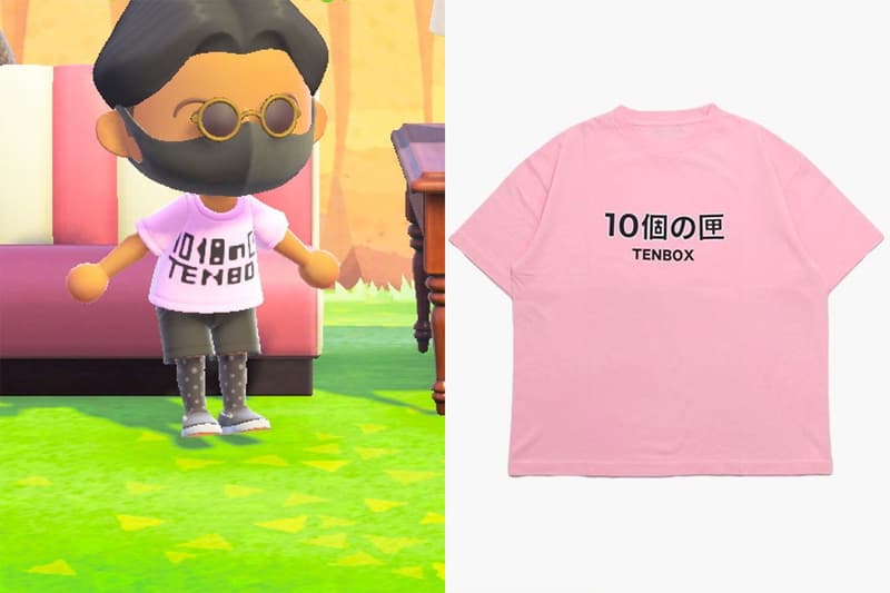 テンボックス 10匣が『あつまれ どうぶつの森』用に2020年春夏コレクションのピースを作成 服データ配布開始のお知らせ