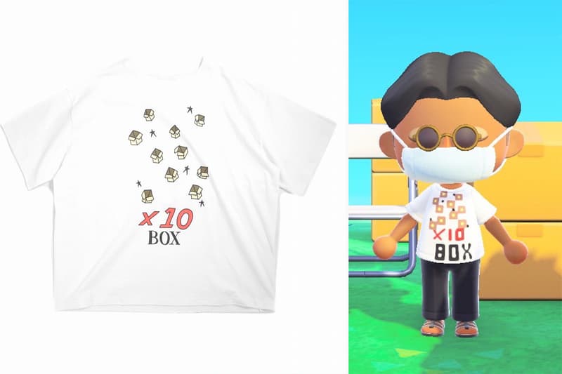 テンボックス 10匣が『あつまれ どうぶつの森』用に2020年春夏コレクションのピースを作成 服データ配布開始のお知らせ