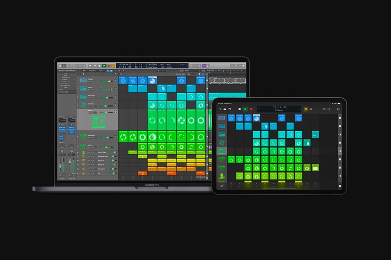 アップル ロジック プロ X Apple が Logic Pro X を発表以来最大のアップデート Apple Logic Pro X 10 5 Update Info live loops quick sampler beat creation step sequencer drum synth machine designer remote 