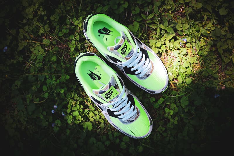 atmos アトモス が Nike Air Max 90 ナイキ エアー マックス 90の新作モデル“Green Camo”を限定リリース