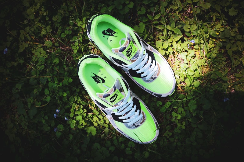 atmos アトモス が Nike Air Max 90 ナイキ エアー マックス 90の新作モデル“Green Camo”を限定リリース