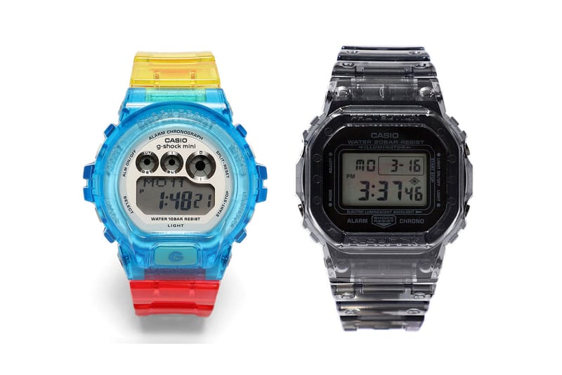 BEAMS x G-SHOCK によるスケルトン仕様の別注モデル第2弾が登場
