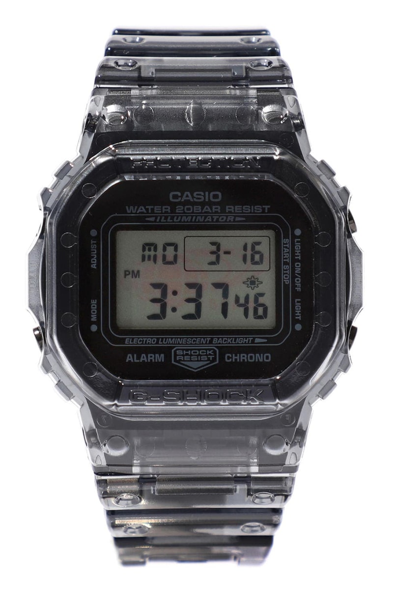ビームズ ジーショック BEAMS x G-SHOCK によるスケルトン仕様の別注モデル第2弾が登場 BEAMS BPR, Boy x G-SHOCK DW-5600, GMN-691 watches spring summer 2020 collaboration timepieces mini exclusive 5600BEAMS20-8JR GMN-691 june july release date japan