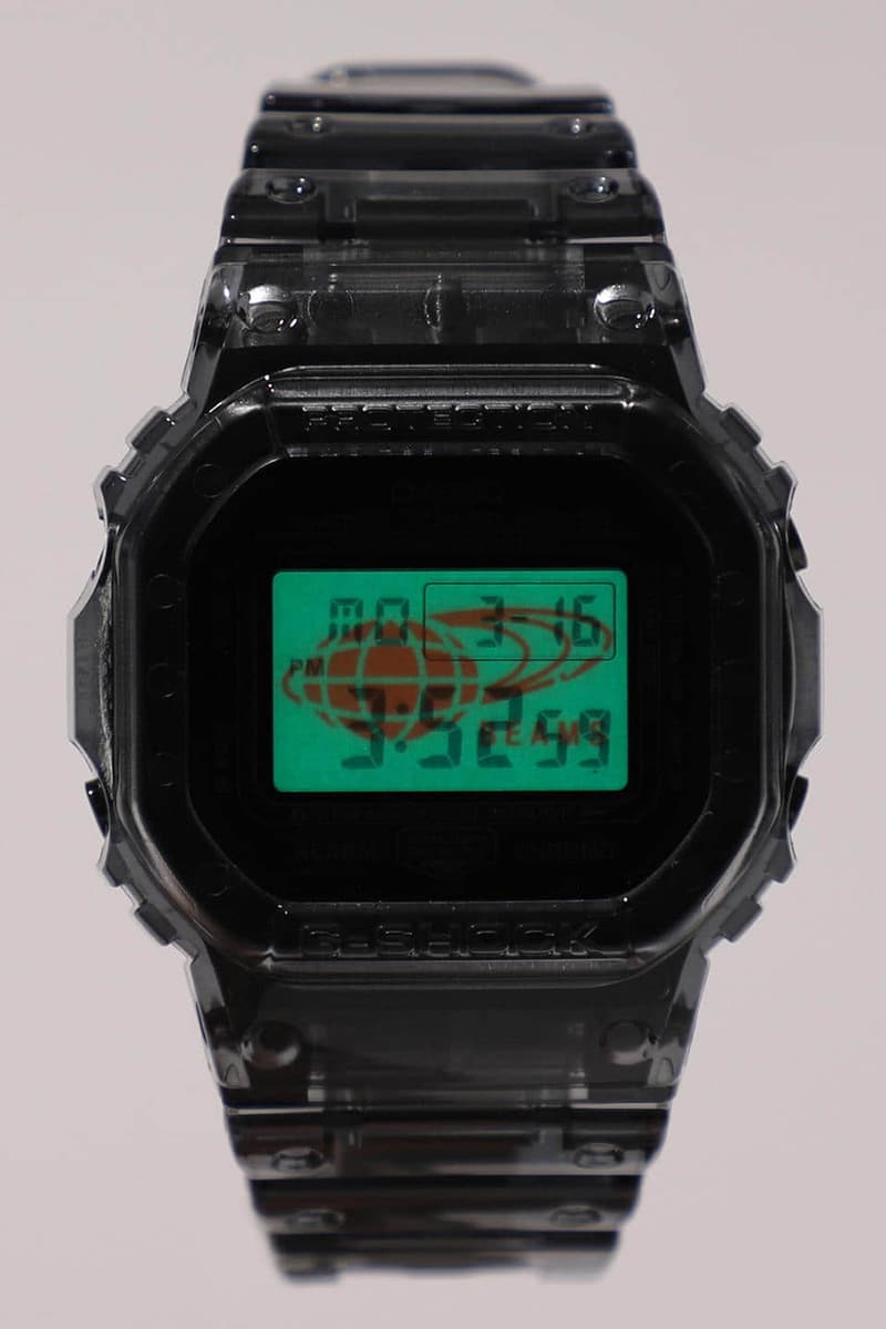 ビームズ ジーショック BEAMS x G-SHOCK によるスケルトン仕様の別注モデル第2弾が登場 BEAMS BPR, Boy x G-SHOCK DW-5600, GMN-691 watches spring summer 2020 collaboration timepieces mini exclusive 5600BEAMS20-8JR GMN-691 june july release date japan