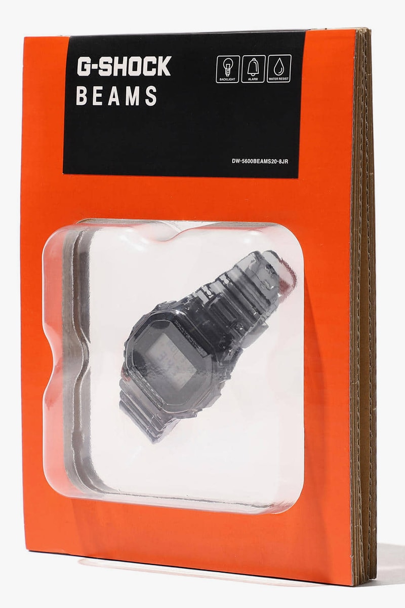 ビームズ ジーショック BEAMS x G-SHOCK によるスケルトン仕様の別注モデル第2弾が登場 BEAMS BPR, Boy x G-SHOCK DW-5600, GMN-691 watches spring summer 2020 collaboration timepieces mini exclusive 5600BEAMS20-8JR GMN-691 june july release date japan