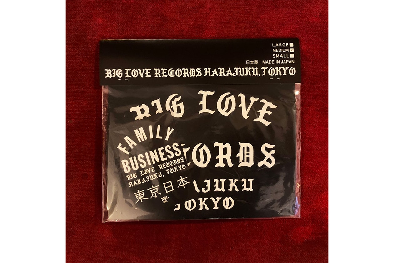 ビッグラブレコード Big Love Records からアイコニックなロゴをプリントした布製マスクが登場 Cali Thornhill DeWitt（カリ・ソーンヒル・デウィット）
