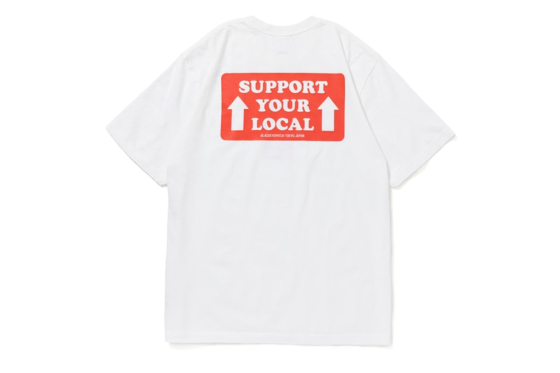 BlackEyePatch ブラックアイパッチ が卸先店舗のみで販売する”SUPPORT YOUR LOCAL”TEEをリリース