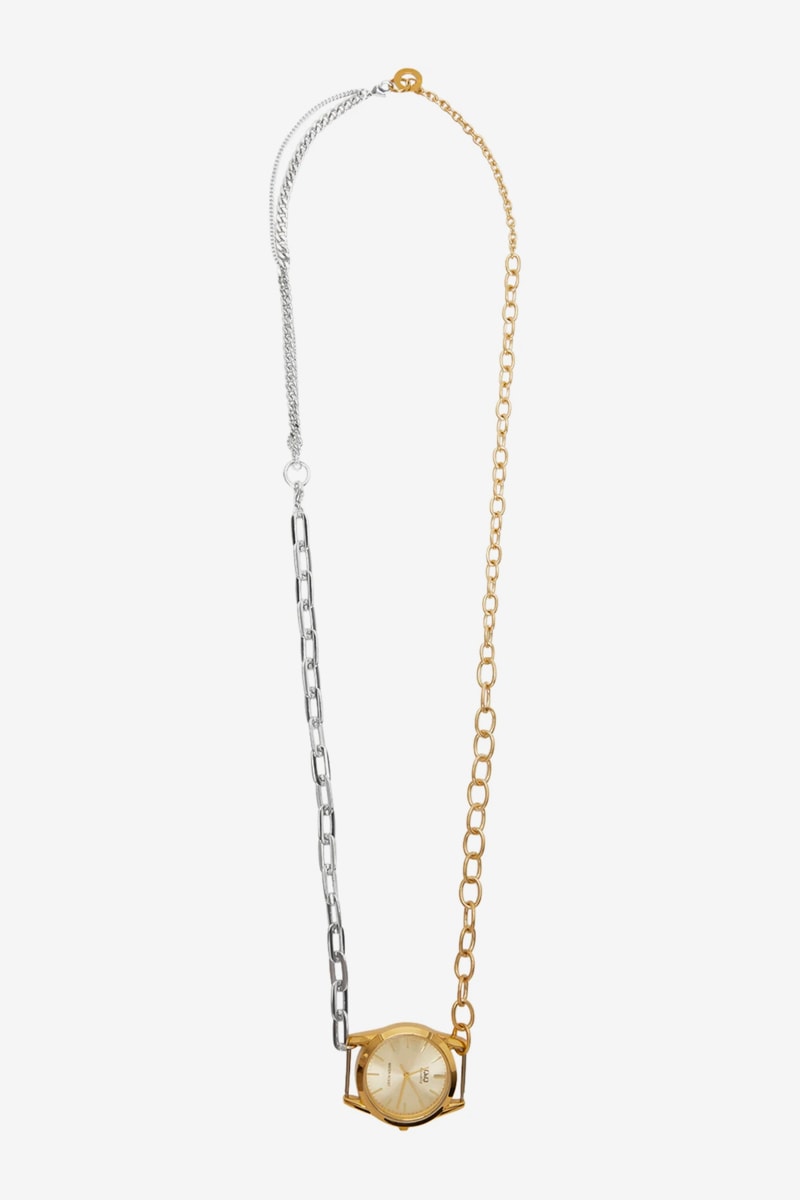 BLESS から時計をモチーフとした新作ネックレス “Materialmix” が登場 BLESS Materialmix Necklace Release SSENSE Silver Gold Buy Info Price Q&QDesiree Heiss（デジレー・ハイス）とInes Kaag （イネス・カーグ）が手がけるドイツ・ベルリン発のブランド〈BLESS（ブレス）〉