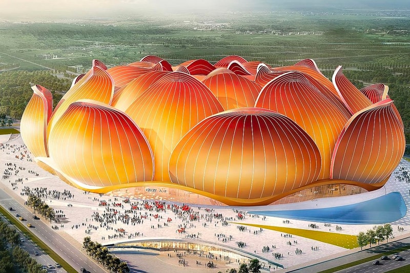 中国・広州に世界最大規模のサッカースタジアムが建設中 china guangzhou evergrande football association super league team stadium worlds largest soccer 