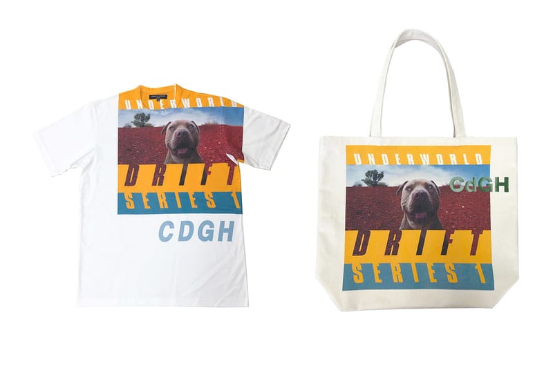 COMME des GARÇONS Homme が Underworld のアルバムカバーをプリントしたアイテムを発売