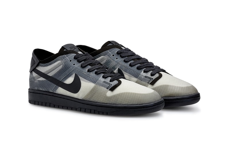 コムデギャルソン x ナイキ ダンクの発売情報が解禁 comme des garcons nike dunk low black monogram print release information buy cop purchase details paris fashion week september 2019 men's women's sizing