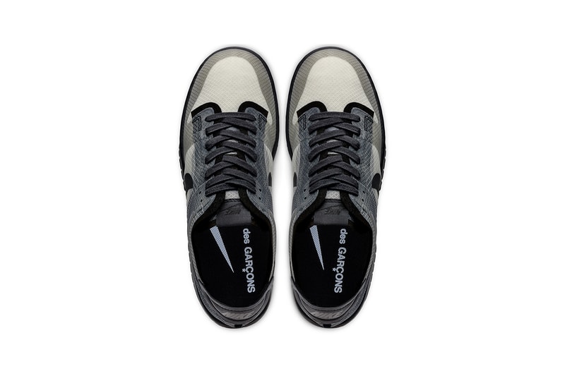 コムデギャルソン x ナイキ ダンクの発売情報が解禁 comme des garcons nike dunk low black monogram print release information buy cop purchase details paris fashion week september 2019 men's women's sizing