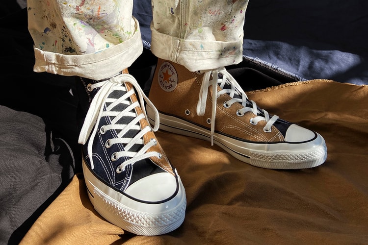 Carhartt WIP × Converse “Renew” からヴィンテージのワークウェアを再構築した Chuck 70 がリリース