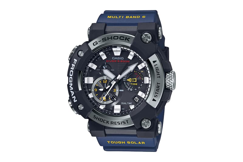 G-SHOCK ジーショックの FROGMAN フロッグマン に初のアナログ表示モデル GWF-A1000 が登場