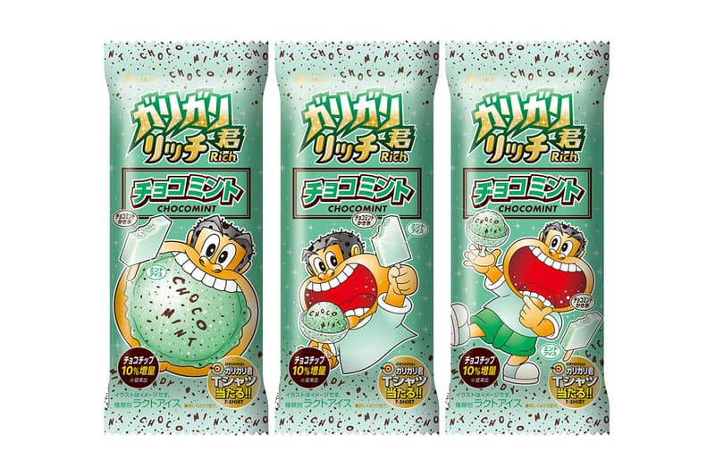 チョコチップを10％増量した“ガリガリ君リッチチョコミント”が今年も登場