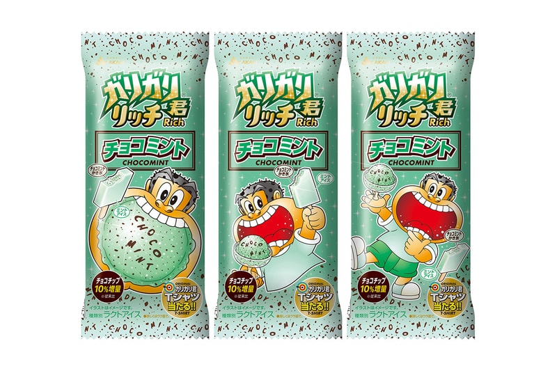 チョコチップを10％増量した“ガリガリ君リッチチョコミント”が今年も登場