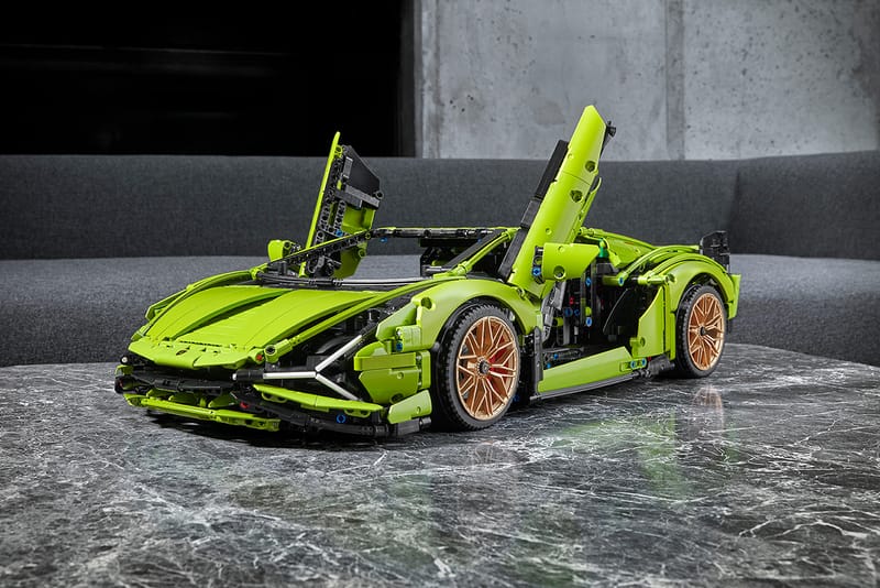 LEGO® から Lamborghini のスーパーカー Sian FKP 37 を忠実に再現した限定モデルが発売