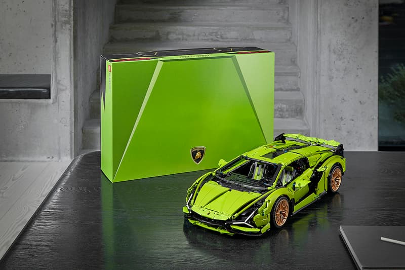 レゴ ランボルギーニ シアン LEGO® から Lamborghini のスーパーカー Sian FKP 37 を忠実に再現した限定モデルが発売 lego lamborghini automobili sian hypercar supercar hybrid scale model 3696 pieces release details buy cop purchase