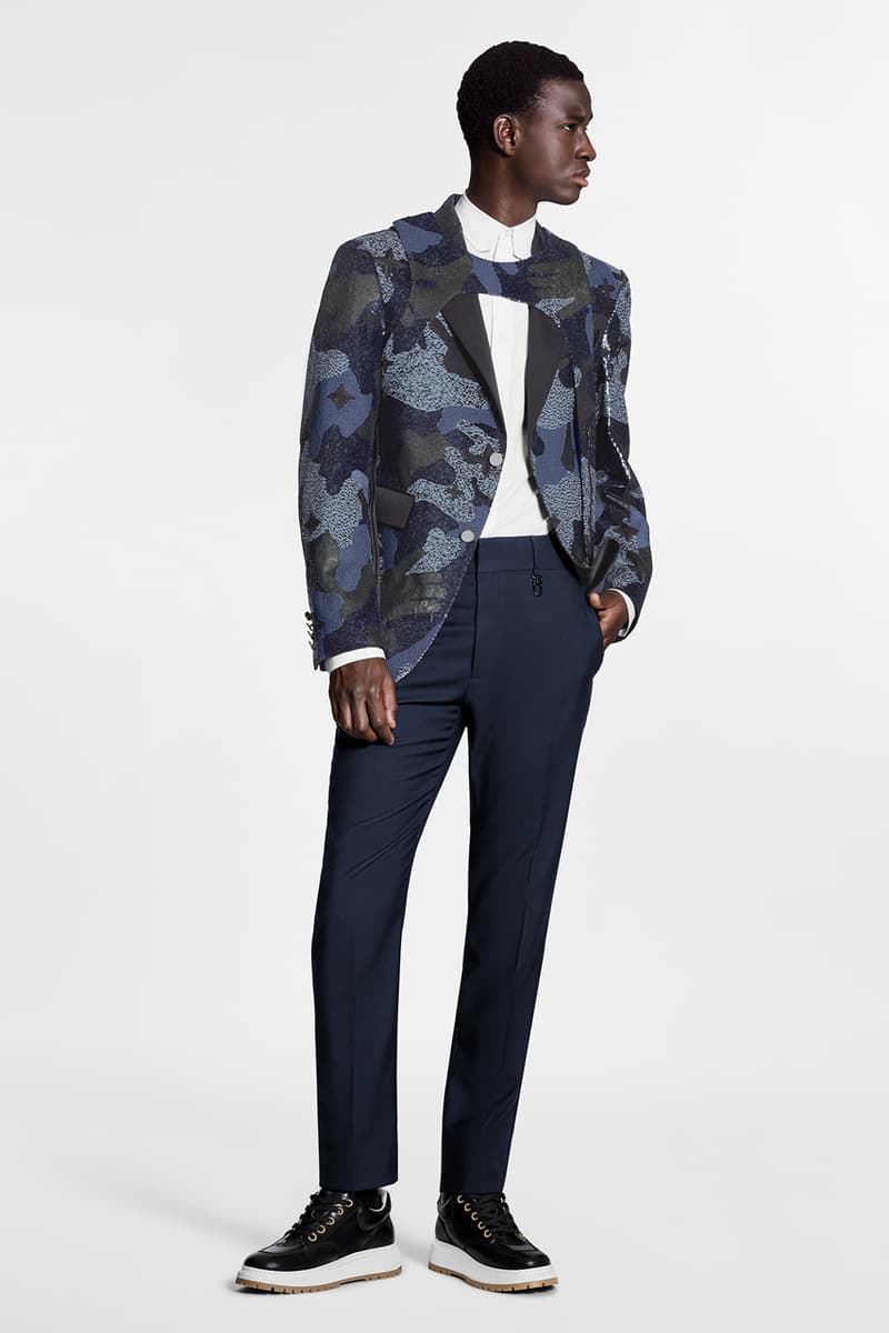 Louis Vuitton がマルチパターンを落とし込んだ2020年秋冬プレコレクションを発表 Louis Vuitton Pre-Collection FW20 Menswear Patterns leaf camouflage monogram camo fall winter 2020 virgil abloh printed bag