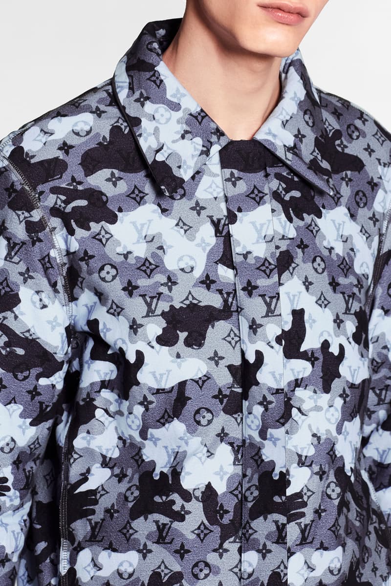 Louis Vuitton がマルチパターンを落とし込んだ2020年秋冬プレコレクションを発表 Louis Vuitton Pre-Collection FW20 Menswear Patterns leaf camouflage monogram camo fall winter 2020 virgil abloh printed bag