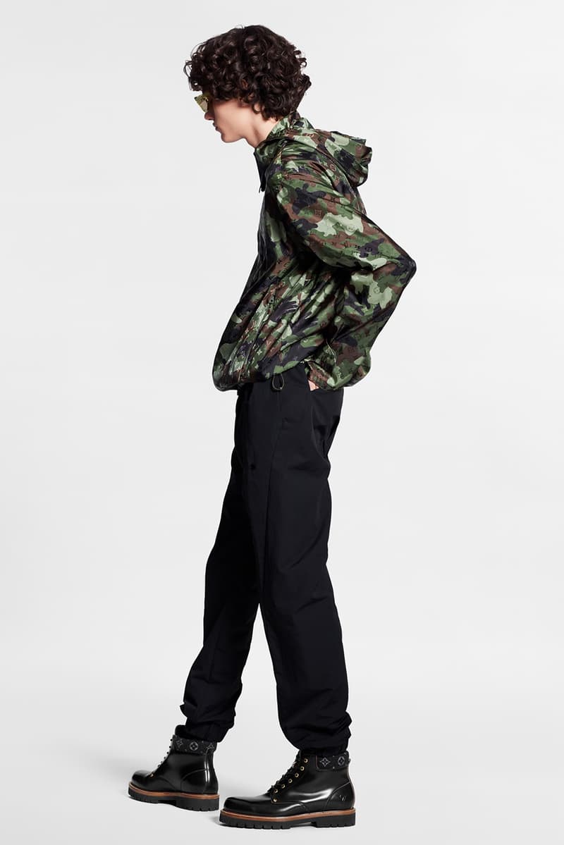 Louis Vuitton がマルチパターンを落とし込んだ2020年秋冬プレコレクションを発表 Louis Vuitton Pre-Collection FW20 Menswear Patterns leaf camouflage monogram camo fall winter 2020 virgil abloh printed bag