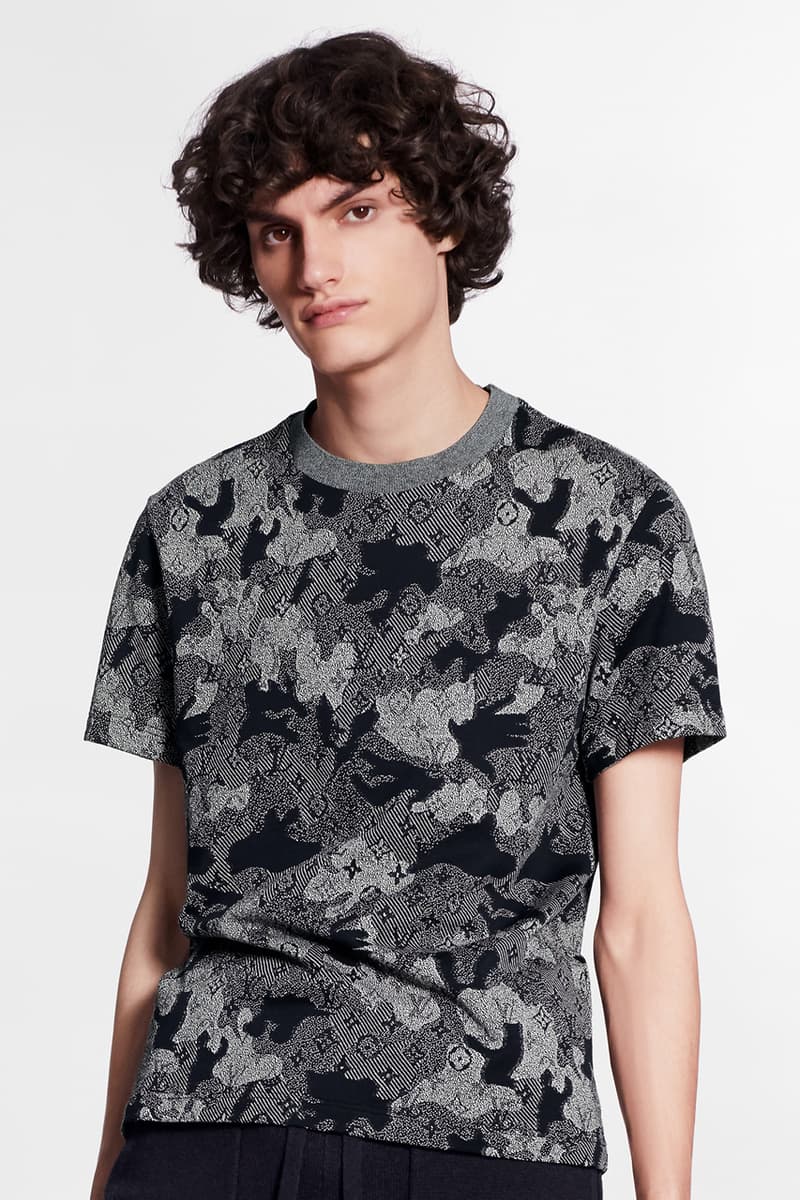 Louis Vuitton がマルチパターンを落とし込んだ2020年秋冬プレコレクションを発表 Louis Vuitton Pre-Collection FW20 Menswear Patterns leaf camouflage monogram camo fall winter 2020 virgil abloh printed bag