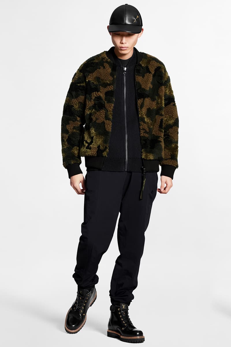 Louis Vuitton がマルチパターンを落とし込んだ2020年秋冬プレコレクションを発表 Louis Vuitton Pre-Collection FW20 Menswear Patterns leaf camouflage monogram camo fall winter 2020 virgil abloh printed bag